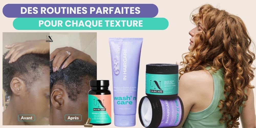Résultats visibles : plus de volume et de force, cheveux nourris et éclatants.
